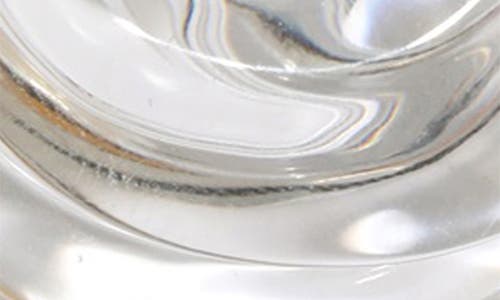 ALEXIS BITTAR ALEXIS BITTAR LIQUID MOLTEN LUCITE® LARGE WAVE HOOP EARRINGS 