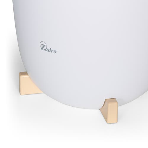 Shop Zadro Large Bucket Towel Warmer In Irish Cream/white