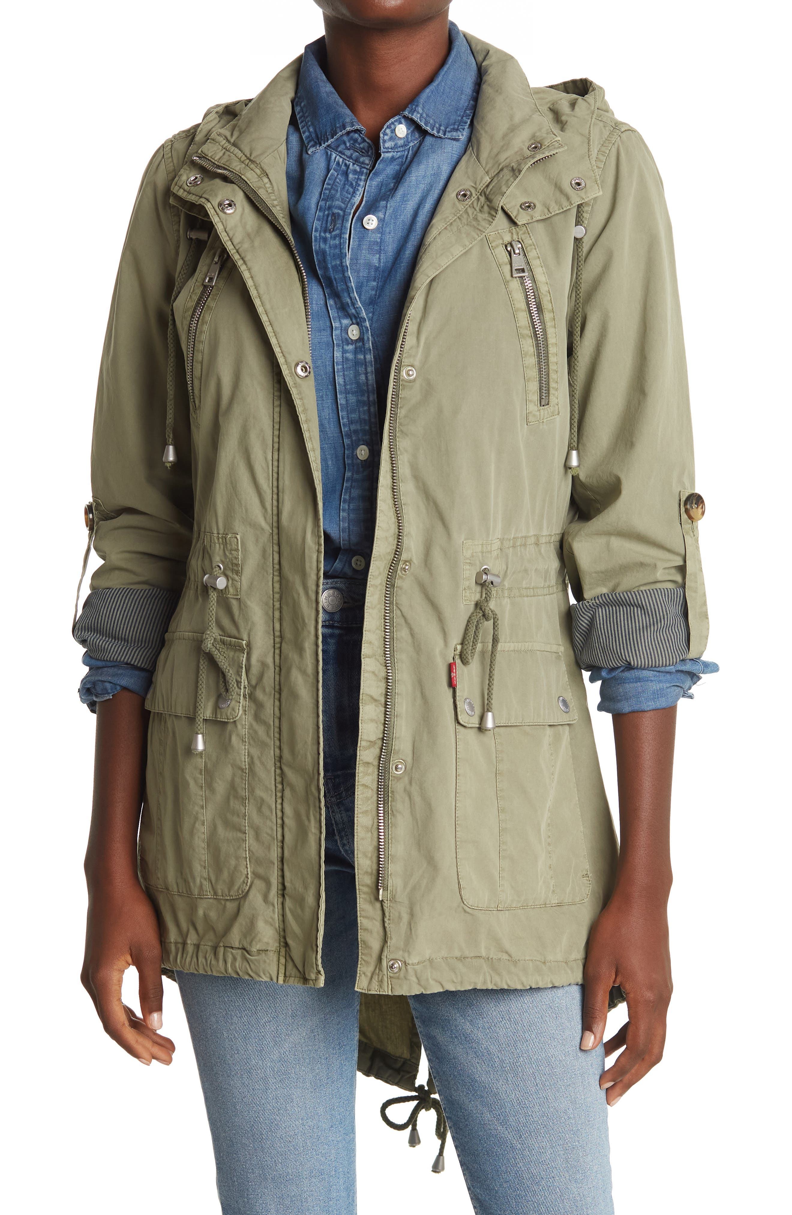 levi's cotton utility jacket