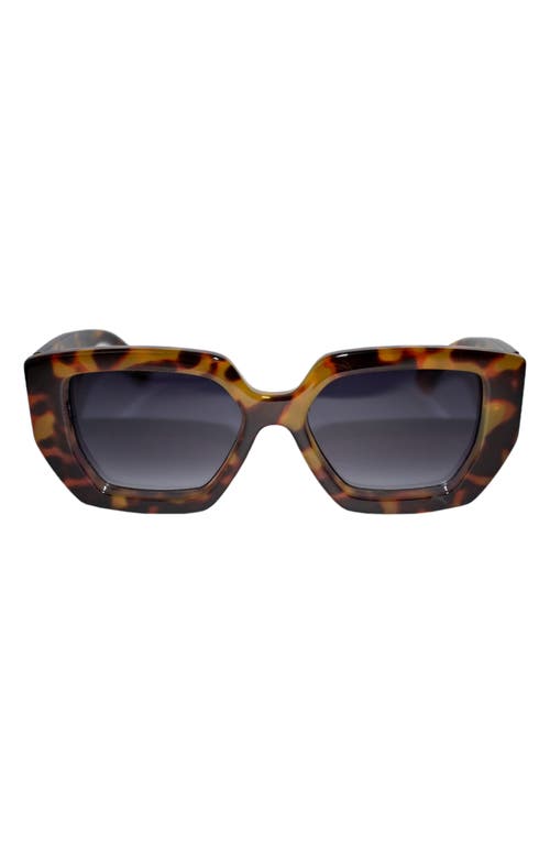 Fifth & Ninth Rue 67mm Polarized Square Sunglasses In Torte/black