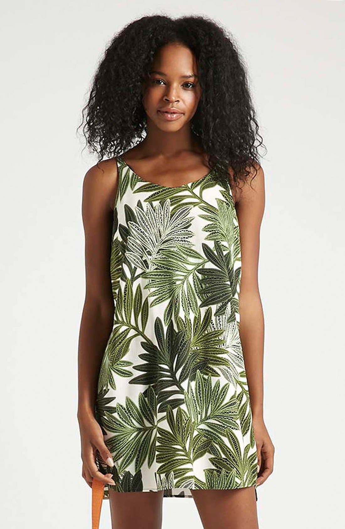 topshop tropical dress