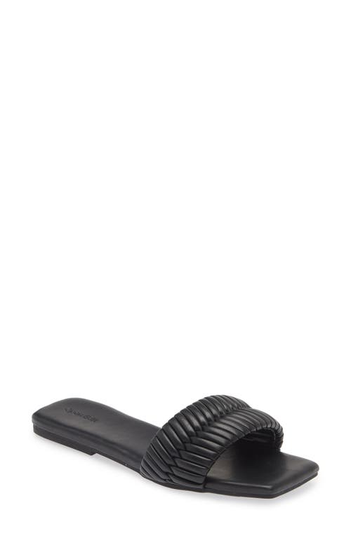 Linx Slide Sandal in Black
