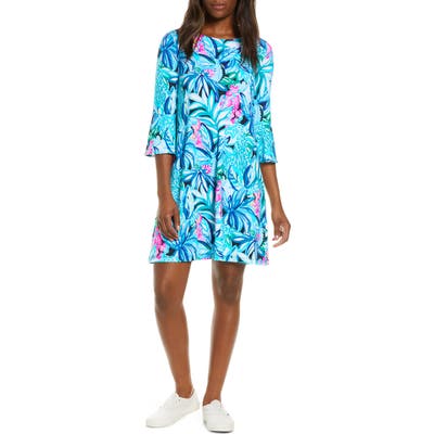 Lilly Pulitzer Ophelia Floral A-Line Dress, Green