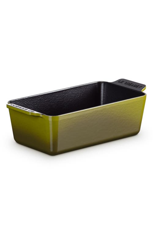 Le Creuset Cast Iron Loaf Pan In Olive