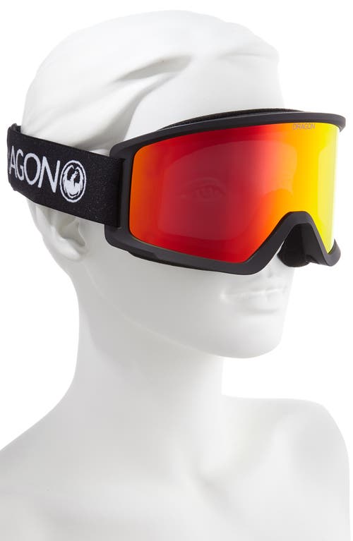 Shop Dragon Dx3 Otg Snow Goggles With Ion Lenses In Black/redion