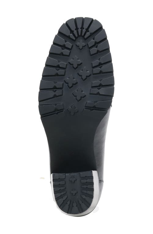 David Tate Craft Pump In Black Lamb