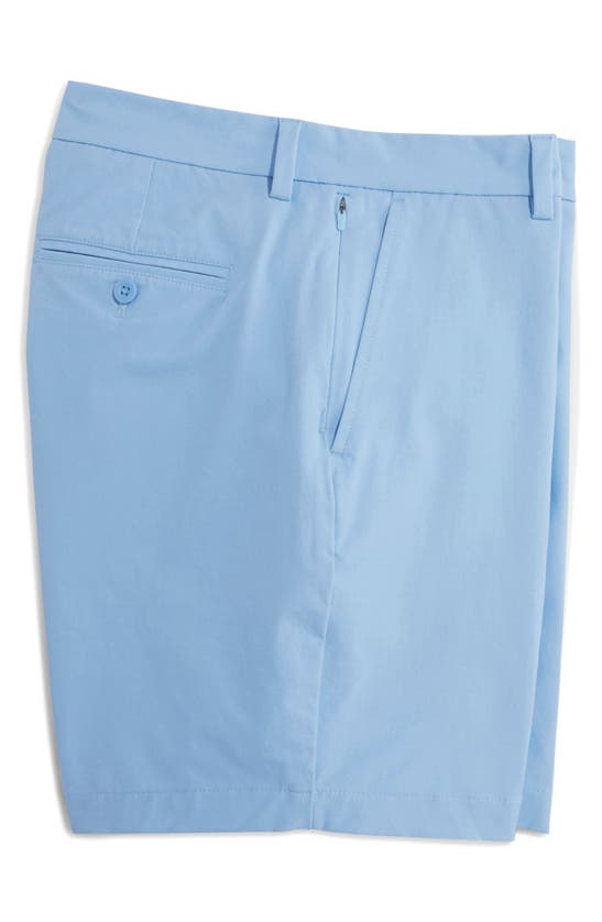 Shop Vineyard Vines On-the-go Water Repellent Shorts In Jake Blue