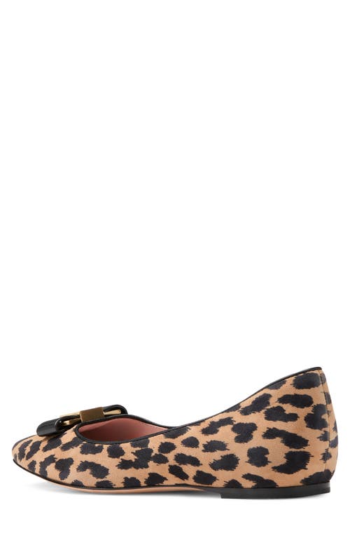 Kate Spade New York Bowdie Ballet Flat In Tan Multi