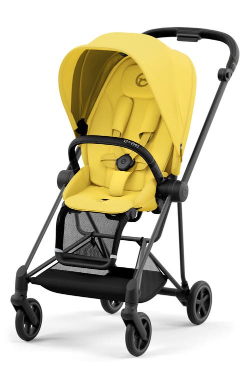 CYBEX MIOS 3 Compact Lightweight Stroller in Mustard Yellow at Nordstrom
