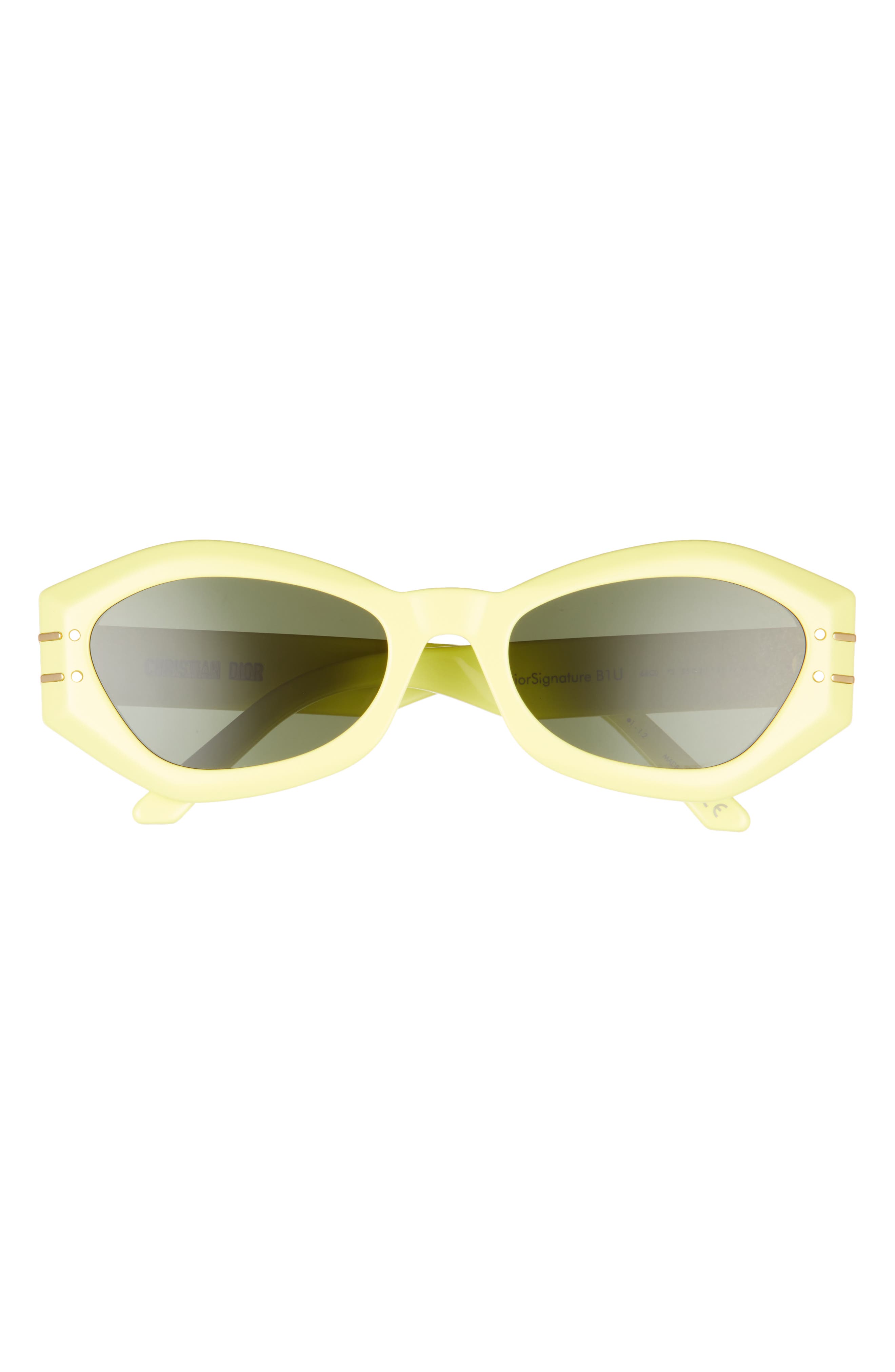 yellow designer sunglasses