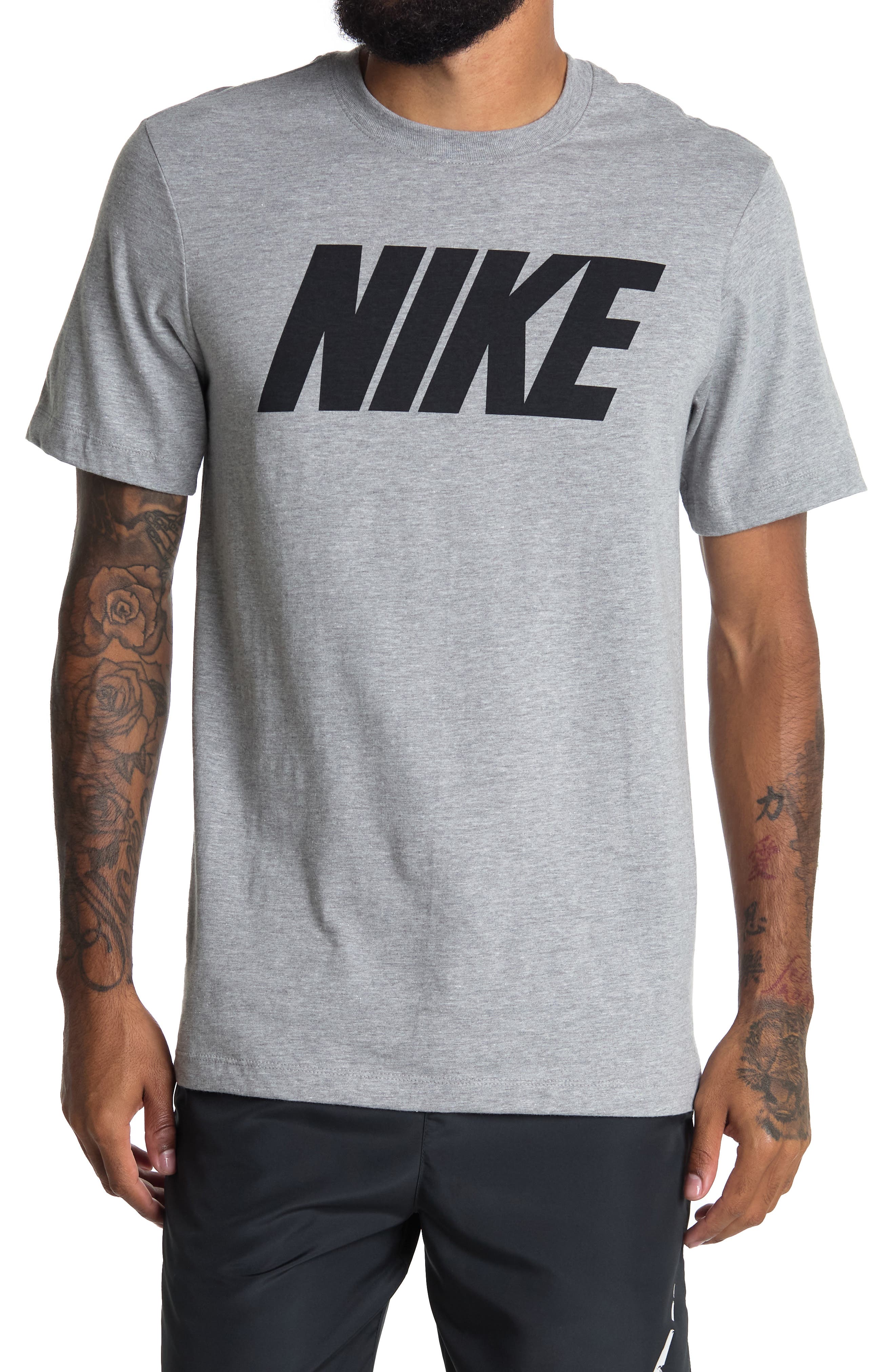 Nike Icon Crew Neck Graphic T-Shirt 