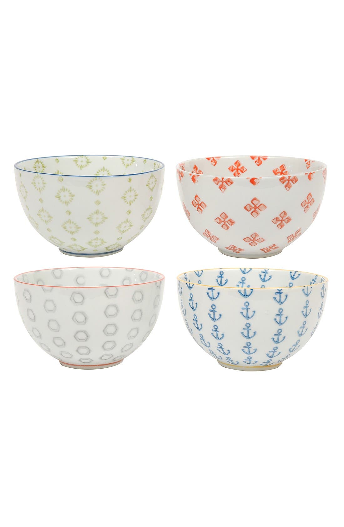 Creative CoOp Ceramic Bowl (Set of 4) Nordstrom