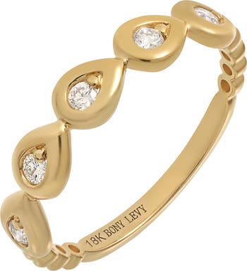 Bony Levy Monaco Diamond Stackable Ring 0.16ct. Nordstromrack