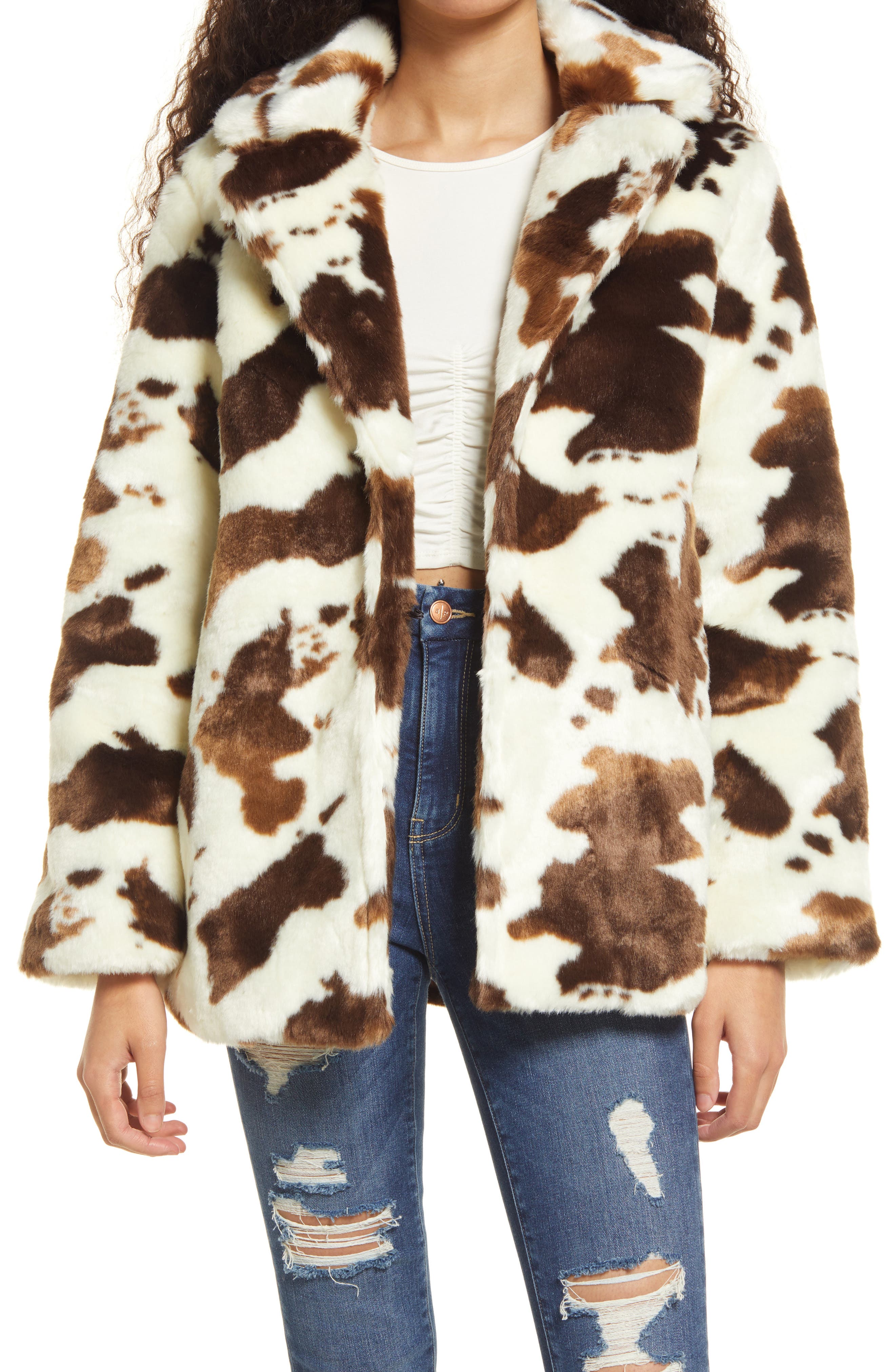 nordstrom fluffy jacket