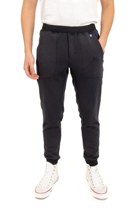 Pino By Pinoporte Cotton Blend Joggers In Black