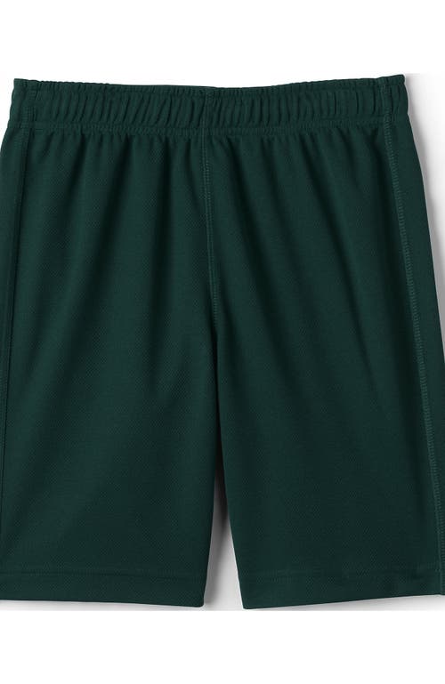 LANDS' END LANDS' END SCHOOL UNIFORM BOYS MESH GYM SHORTS 