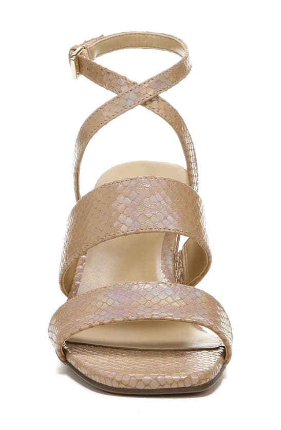 Naturalizer Trinity Block Heel Sandal In Taupe