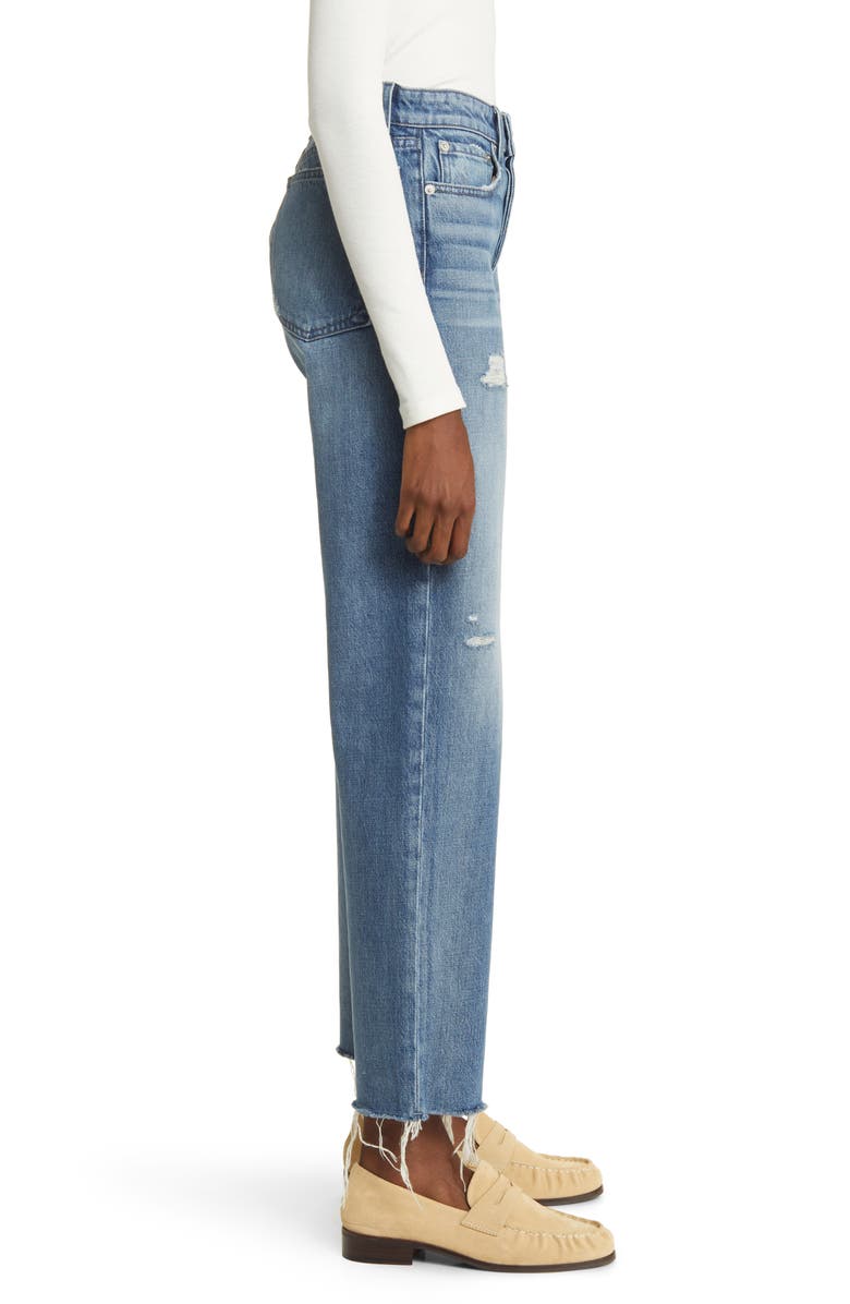 rag & bone Dre Raw Hem Low Rise Baggy Boyfriend Jeans, Alternate, color, 