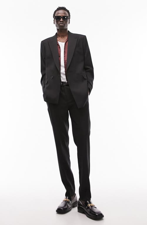Shop Topman Suit Pants In Black