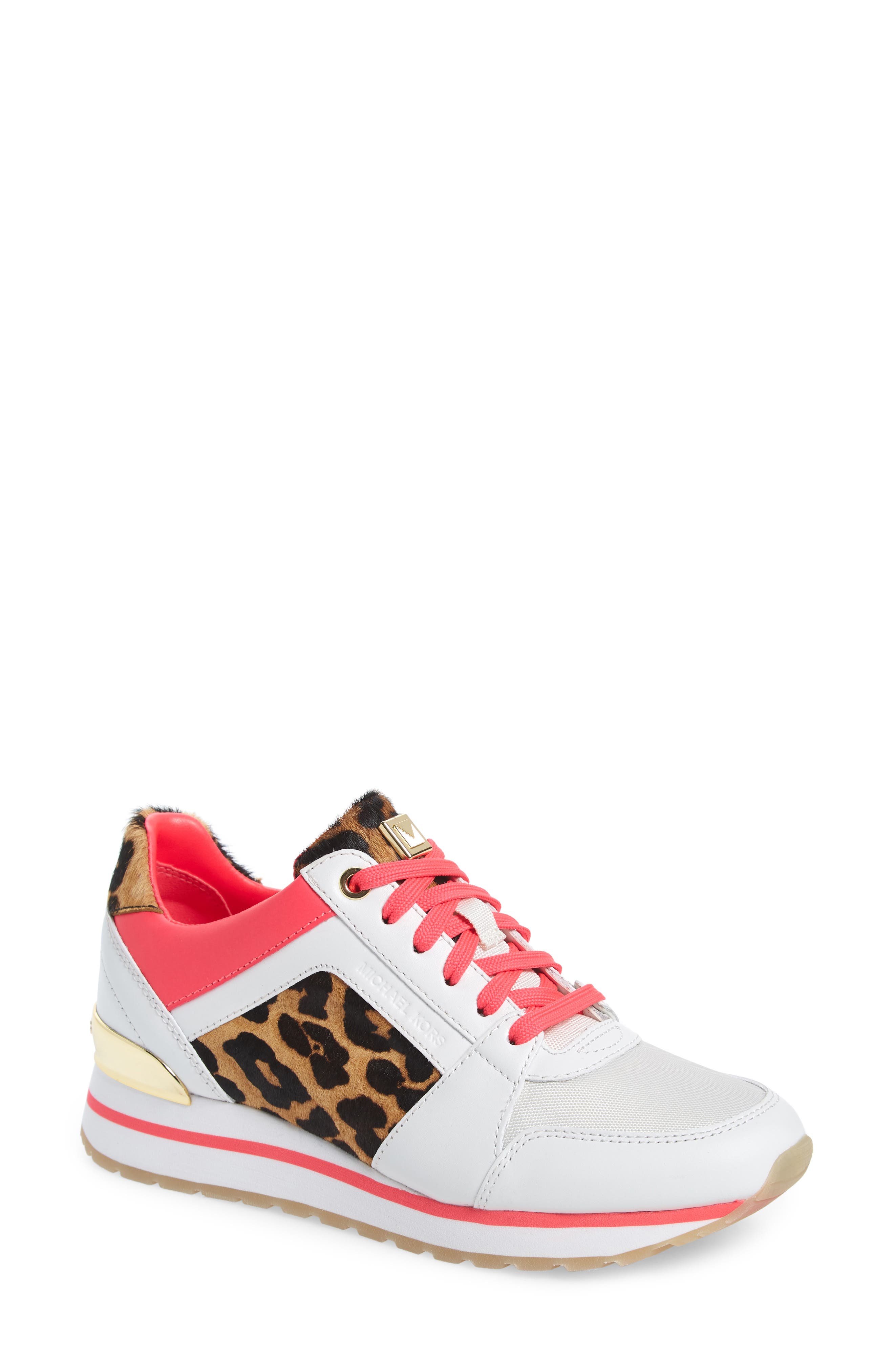 Michael Michael Kors Billie Perforated Sneaker, White