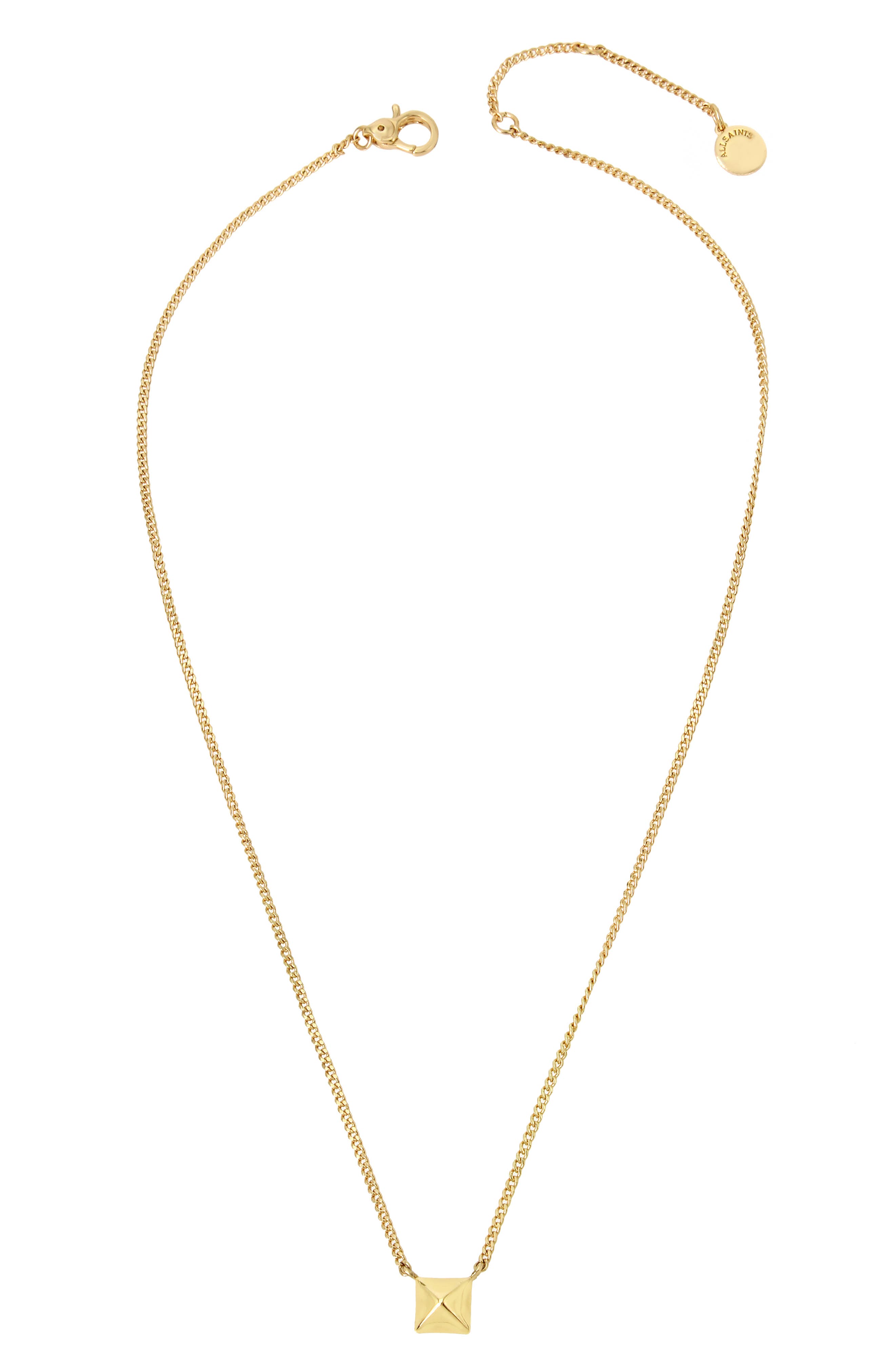 all saints star necklace