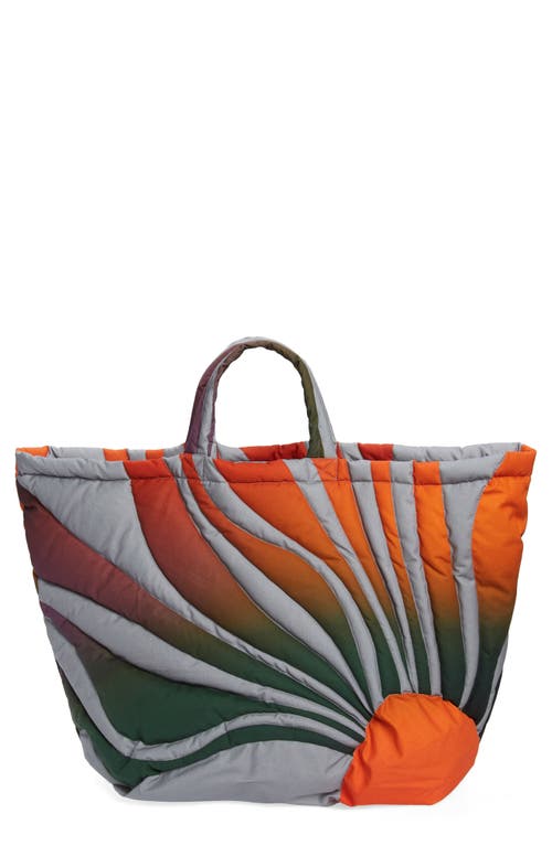 ERL Sunset Puffer Tote in Black