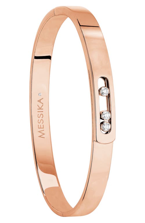 Messika Move Noa Diamond Bangle in Rose Gold at Nordstrom, Size Medium