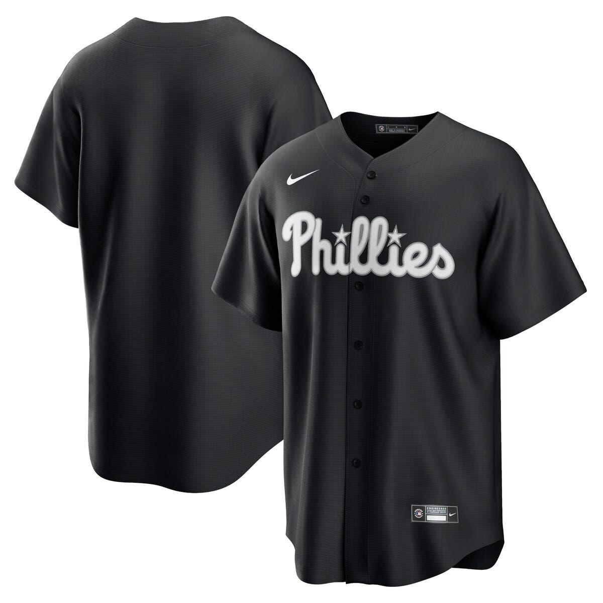 black phillies jersey