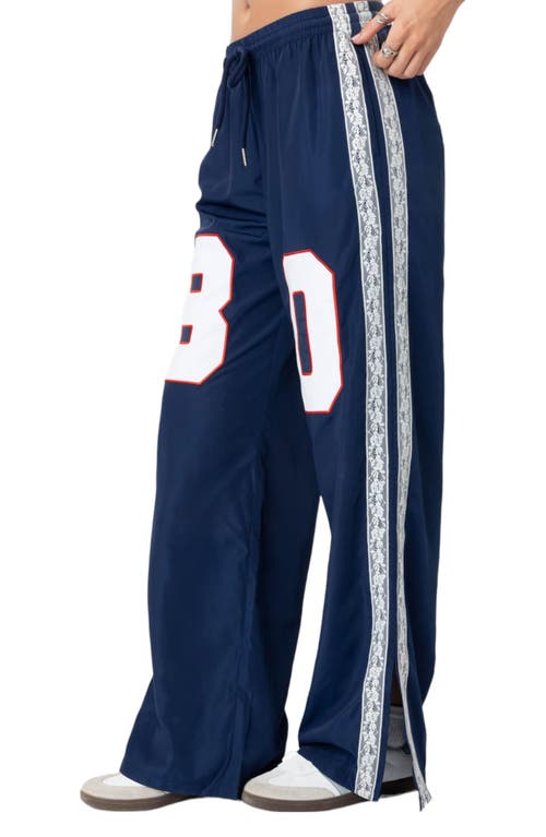 Edikted 1980 Track Pants In Navy