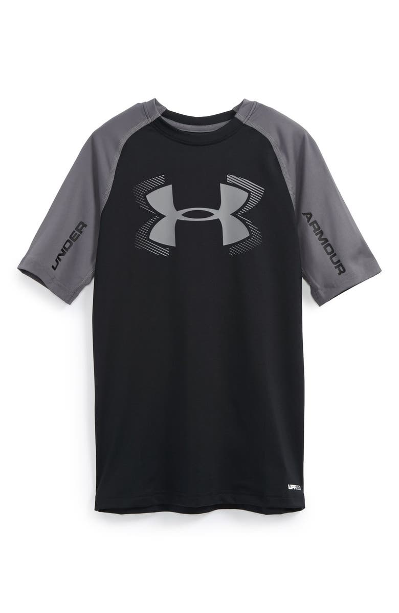 Under Armour 'Armour' Fitted HeatGear® Half Sleeve T-Shirt (Big Boys ...