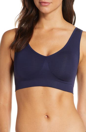 SPANX Breast of Both Worlds® Reversible Comfort Bra Silver Moon/Linen SM at   Women's Clothing store