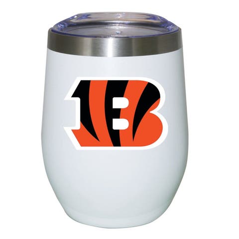 Men's Cutter & Buck Steel Cincinnati Bengals Throwback Logo Big