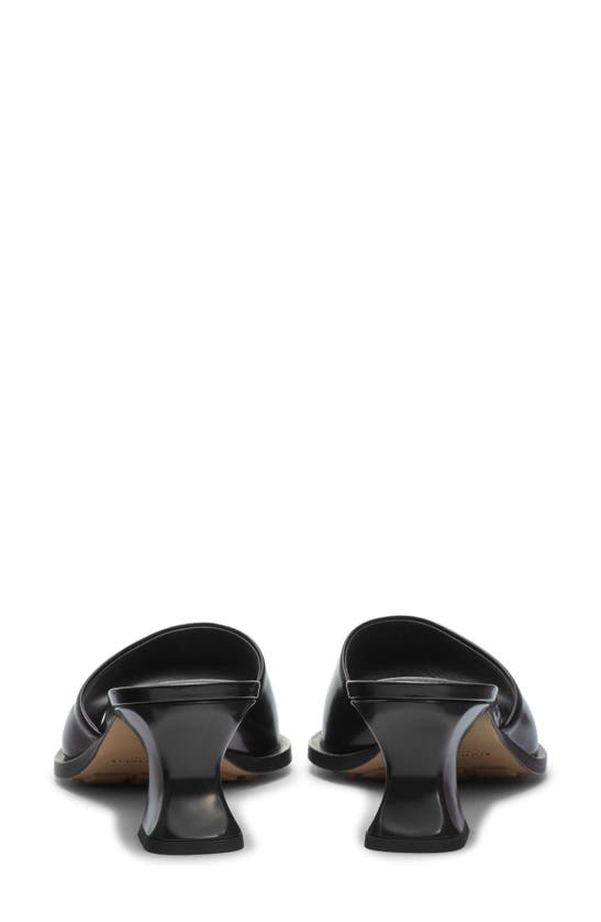 Shop Bottega Veneta Cha-cha Kitten Heel Slide Sandal In Black