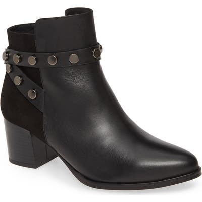 Patricia Green Lacey Studded Bootie, Black