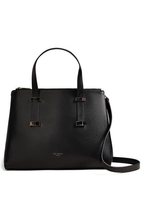 Shop Ted Baker London Adjustable Handle Large Tote Bag In Black