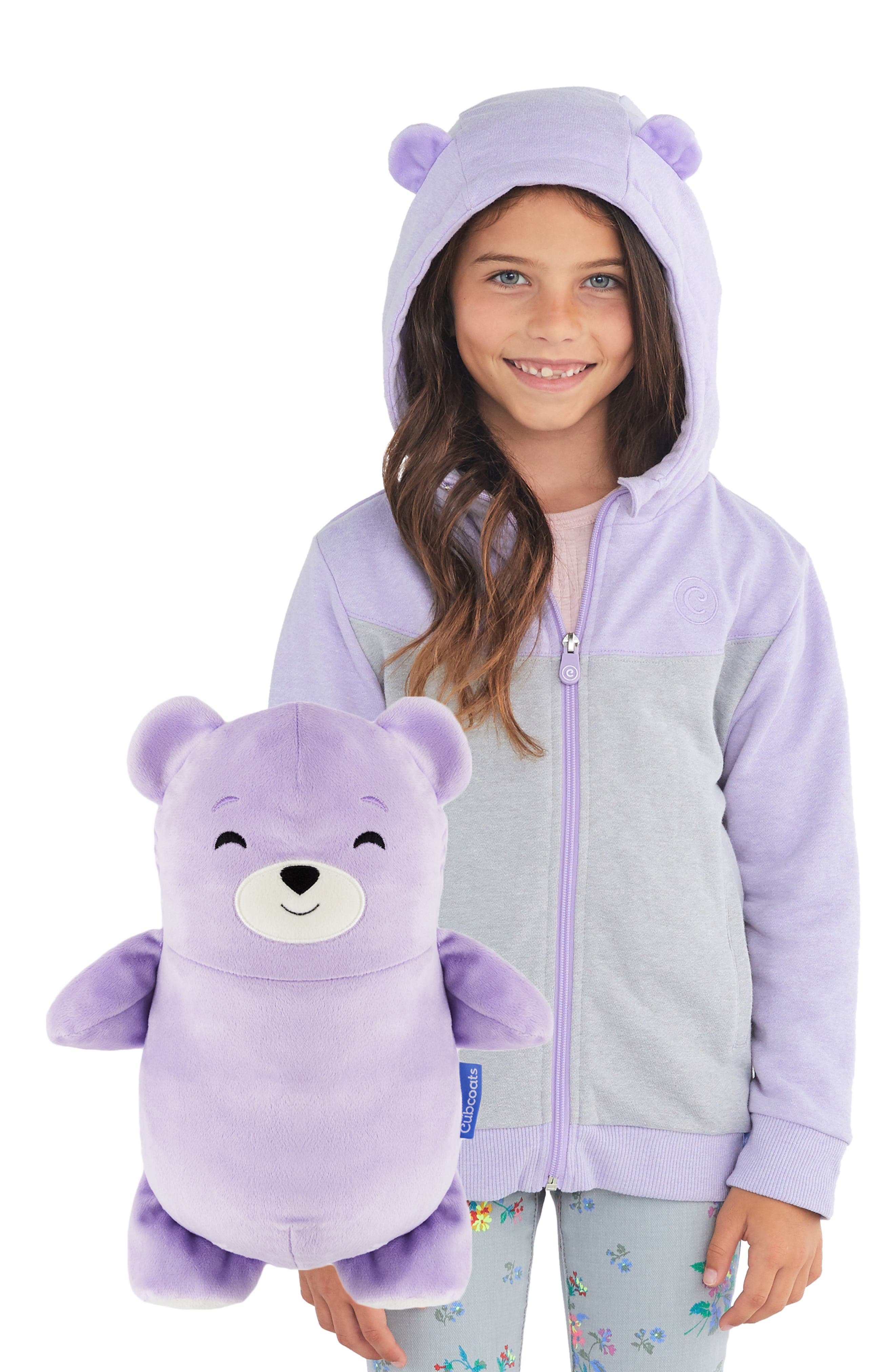 teddy bear that turns into a hoodie