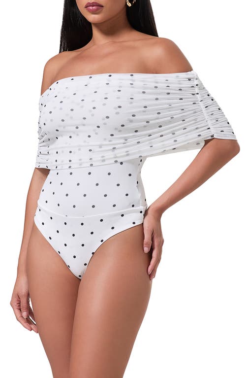 AFRM AFRM DIVYA OFF THE SHOULDER BODYSUIT 