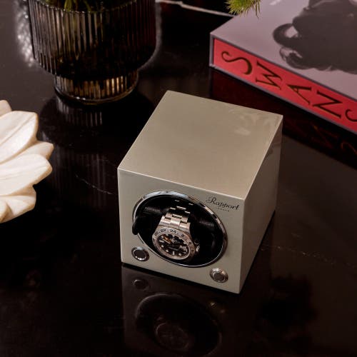 Shop Rapport London Evolution Single Watch Winder In Silver