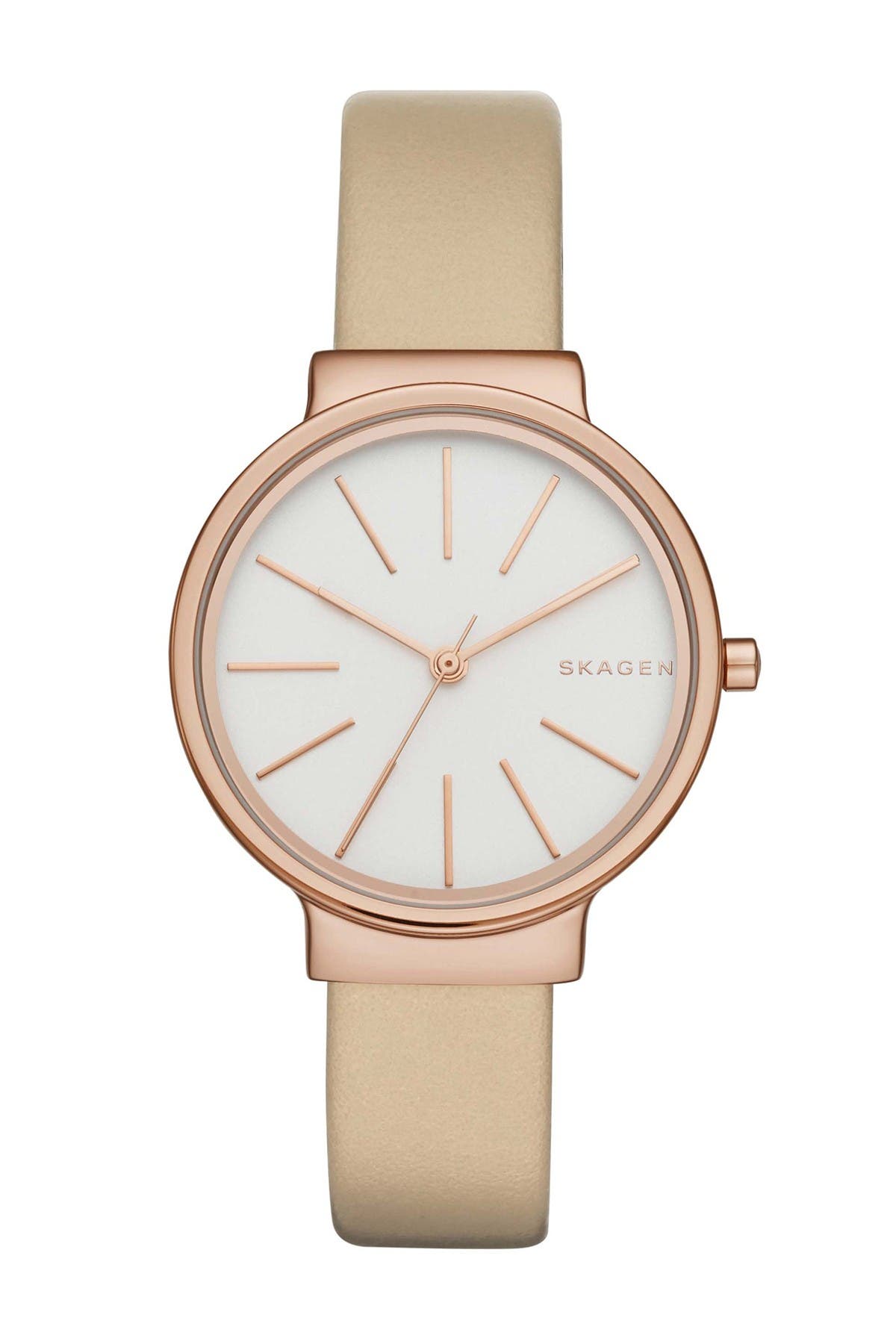 ancher leather watch