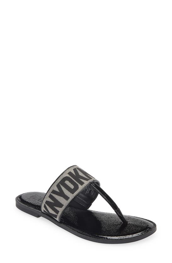 Shop Dkny Sadia Sandal In Black