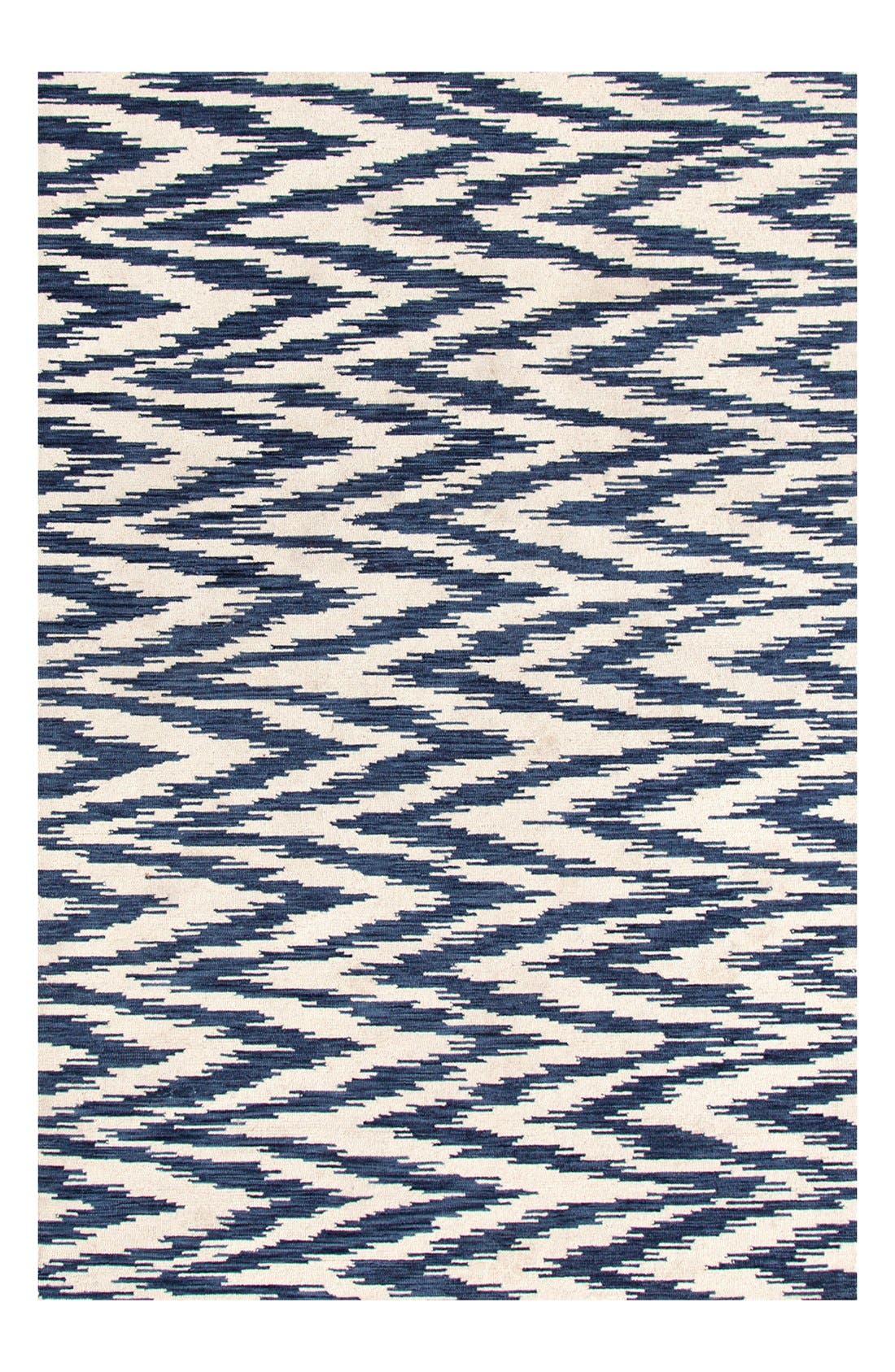 Dash & Albert 'Chekat Ink' Wool Rug Nordstrom
