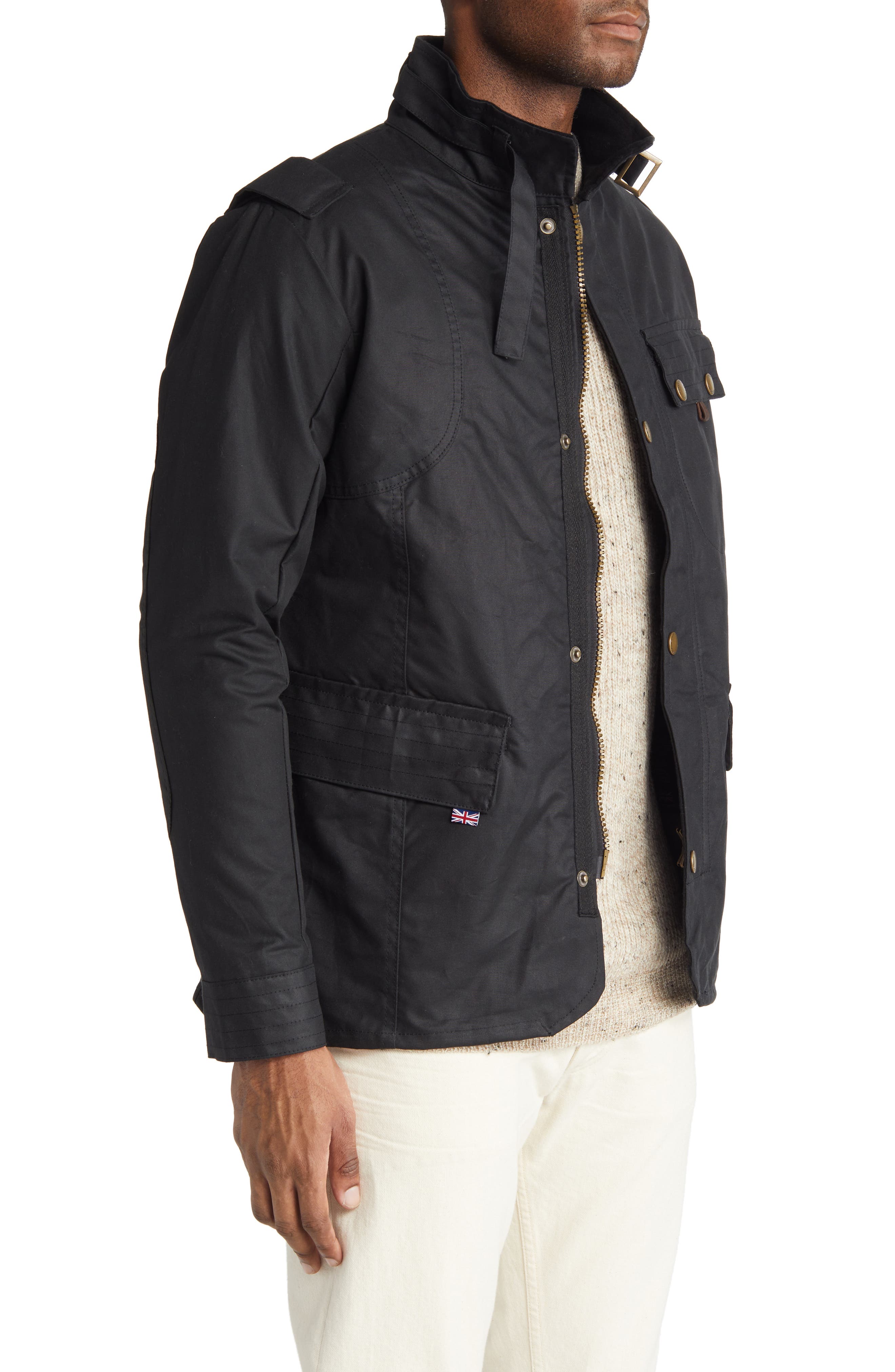 PEREGRINE Bexley Water Resistant Waxed Cotton Jacket Nordstrom
