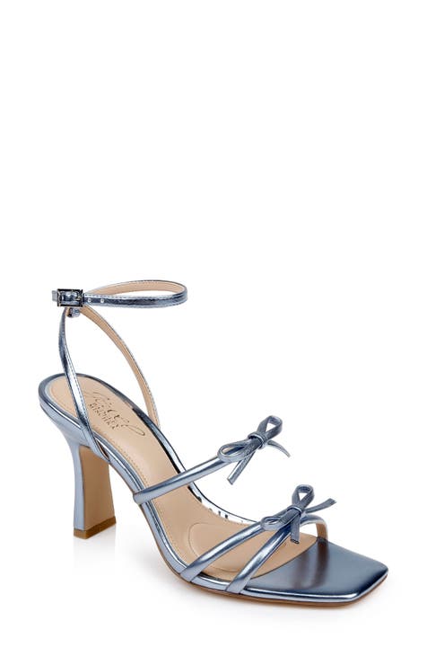 Blue ankle strap shoes hotsell