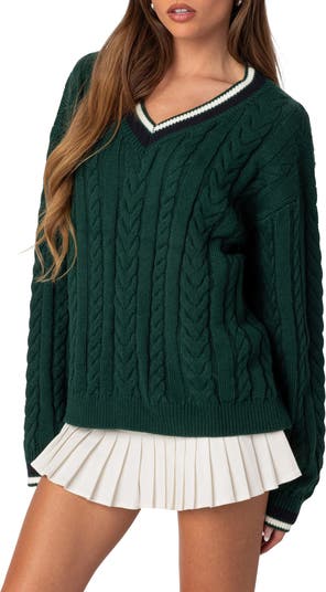 Amoret Oversize Cable Sweater