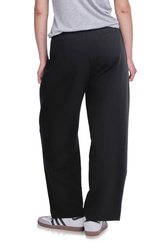 Grey Lab High Waist Balloon Trousers In Black
