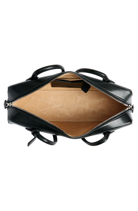 Alaïa Le Teckel Medium Black Leather Bag In Noir