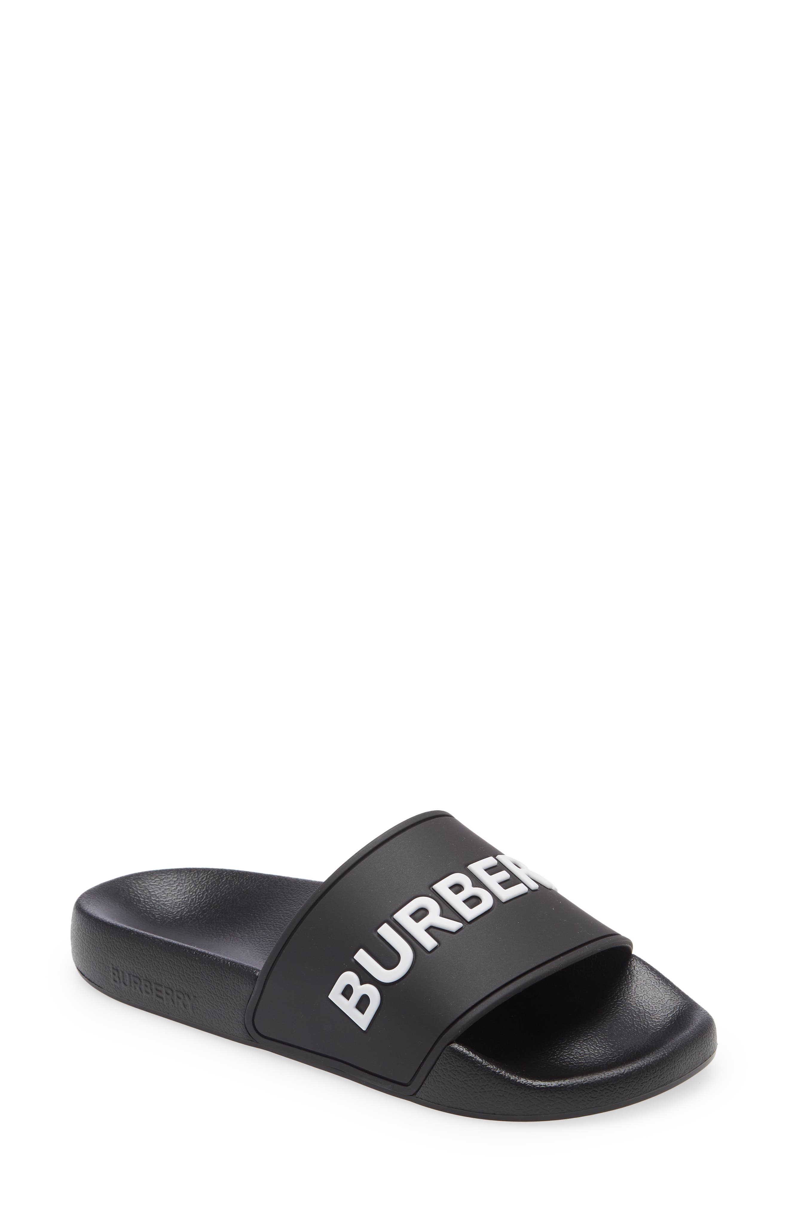 nordstrom burberry slides