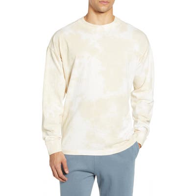 Richer Poorer Relaxed Cotton Crewneck Sweater, White