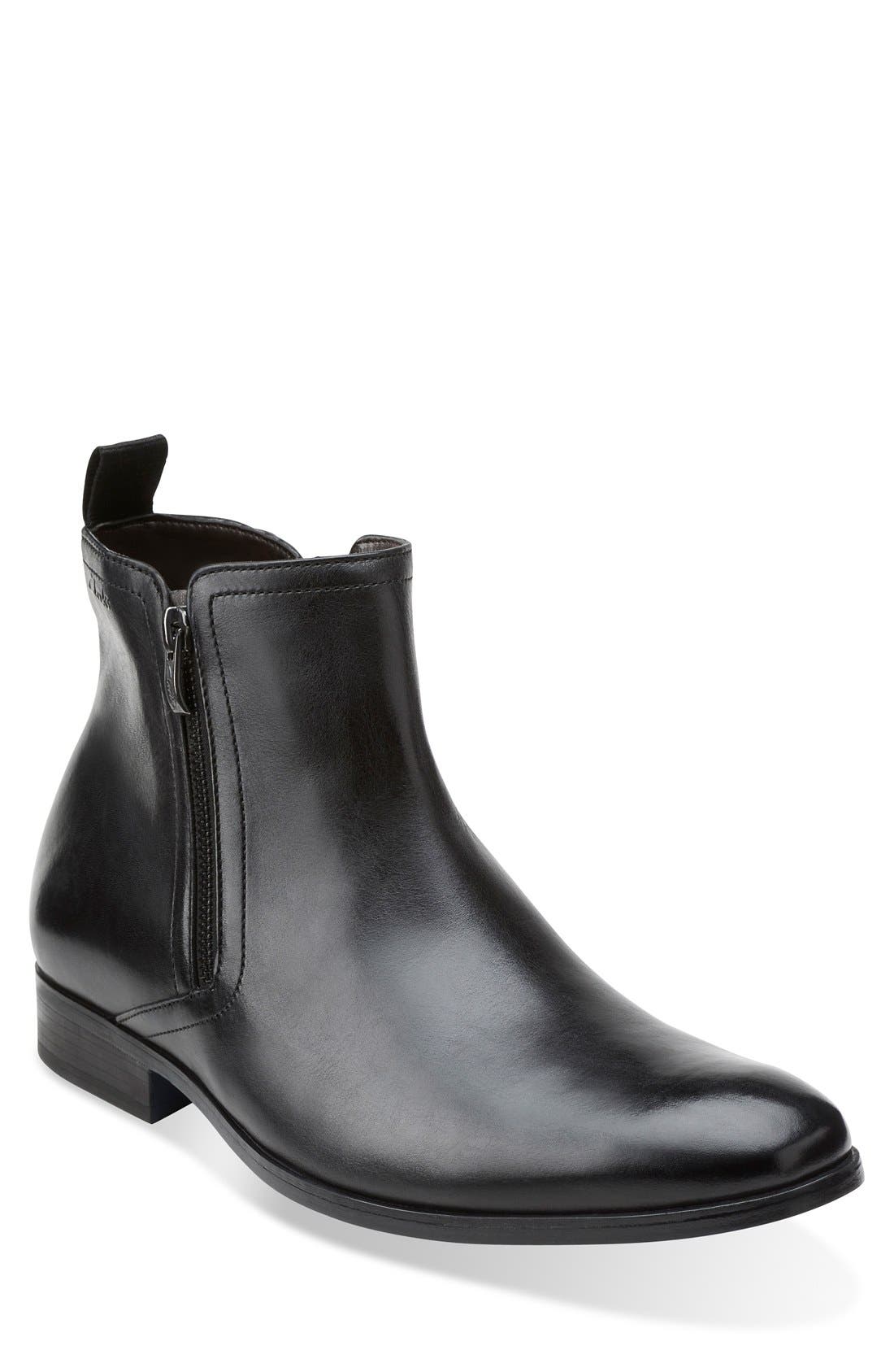 Clarks® 'Banfield' Zip Boot (Men) Nordstrom