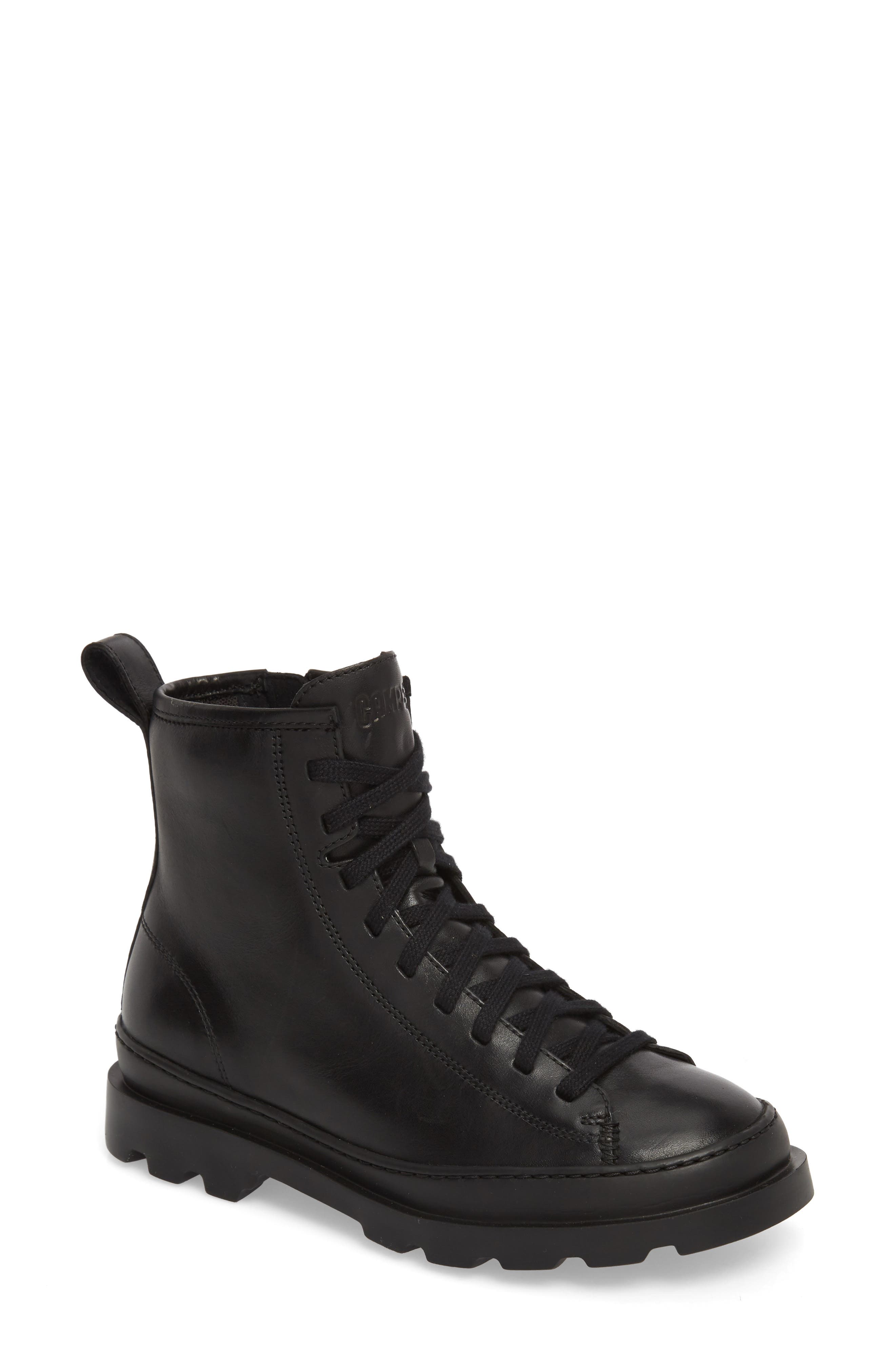 camper lace up boots